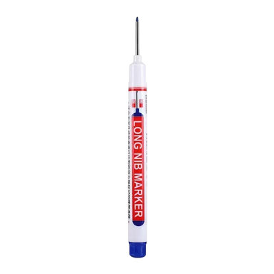 Long Nib Marker Pen Deep Hole Marker Waterproof  Dry Multi-color