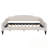 Full Size Upholstered Daybed with Tufted backrest