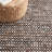 Gabino Geometric Handmade Flatweave Area Rug in Black/Ivory-398255569