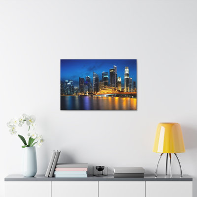 Toile singapour singapour singapour, paysage urbain époustouflant