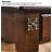 American Solid Wood Desk with Drawers-369286409