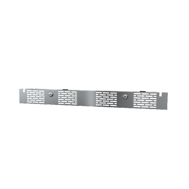 Stainless Steel Dual Unit Kickplate, 3" H x 30" W x 6" D