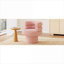 Teddy Upholstered Pink-toned Barrel Swivel Accent Chair, Compact Modern Seating for Small Living Spaces and Bedrooms
