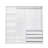 Doorless Wooden Storage Wardrobe For Dedroom With Shelves And 3 Drawers-114223486