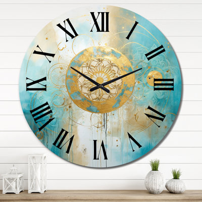Metal Wall Clock