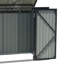 Berik 6 ft. W x 4 ft. D Zinc Steel Garbage Shed