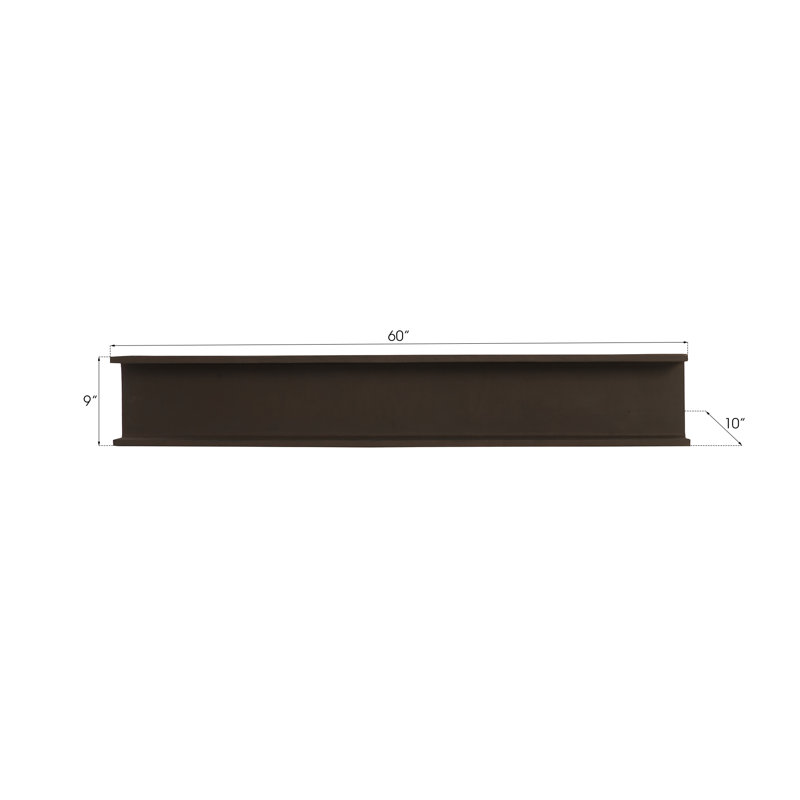 Dann Foley I-Beam Floating Shelf