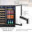 30" 31 Bottle and 76 Can Dual Zone Freestanding Wine and Beverage Refrigerator