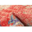 Tapis rouge rétro Crocifissa 5 pi 11 po x 9 pi 11 po