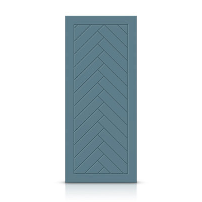 Porte standard à panneaux en bois manufacturé