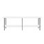 Console Celine 71 "en blanc (2 tablettes)-124922112