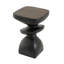 Table d'appoint sculpturale irrégulière