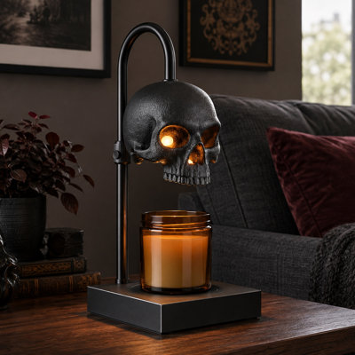Lampe-réchaud Skull