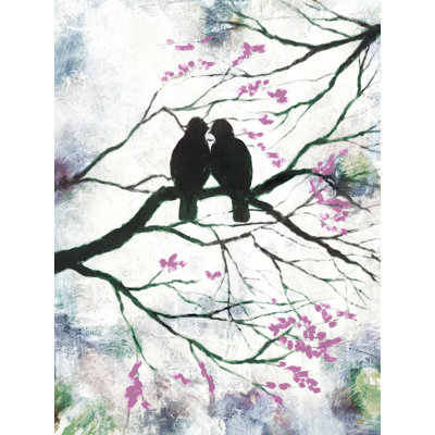 " Lovebirds In A Tree "
