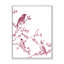 Beaux oiseaux roses - peinture sur toile-59759943-59759944