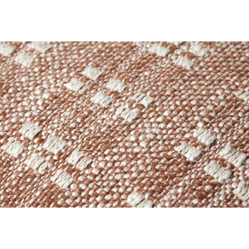 Coussin Magnolia Home par Joanna Gaines x Loloi Bryn, Housse de coussin seulement - sans coussin, rouille
