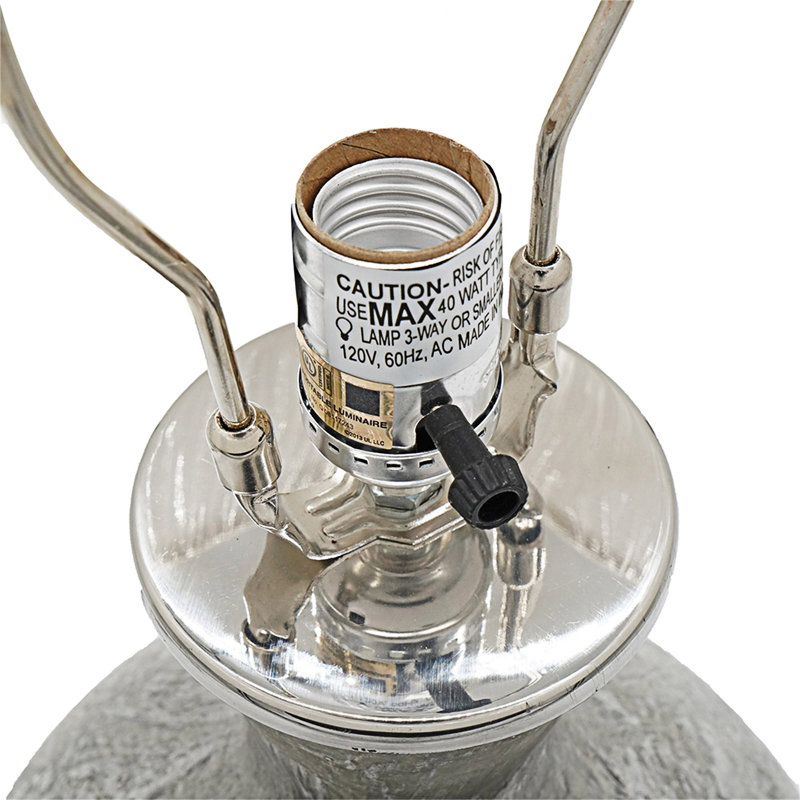 Glass Table Lamp Bottel Shape