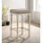 Upholstered Counter Stool with Solid Wood Frame-620813055-620813054