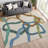 Machine Washable Indoor/Outdoor Lanning ACN2394 Abstract Rug-408547510