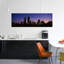 «Downtown Skyline at Night, Oklahoma City, Oklahoma, USA», reproduction de photo sur toile-30278398-72534527
