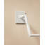Ivy Bronx Towel Wall Mounted Ring with Matte Chrome Finish Dull Black 25.5 cm-1385435092