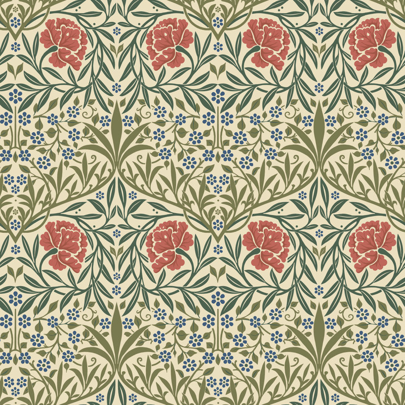 Papier peint Oxford Union Sea, Vert