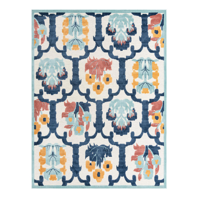 Tapis d'extérieur Hartin, Rectangle 9 pi x 12 pi