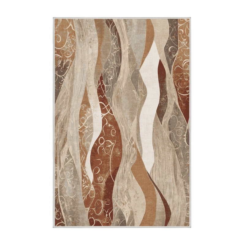 Soothing Crest Rug, Rectangle 5' x 8'