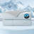 Cooling Comforter for Hot Sleepers – Reduces Skin Temp 2–5°C, Fluffy Down Alternative Fill, Machine Washable, All-Season Blanket for Night Sweats-109833592-109833593