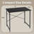 Computer Desk, Small Office 31 Inch Writing Work Study Kids Student Teacher Home Bedroom Table With Metal Frame Wood Tabletop-1011381167