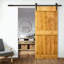 Porte de grange à panneaux et en bois avec quincaillerie d'installation-86359307-86511631-86571488