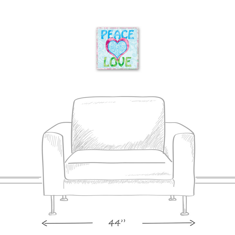 Art sur toile, H 12 po x l 12 po x P 1,25 po