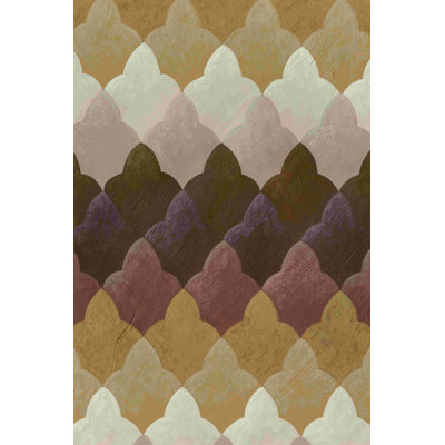 " Plum Orchard I " by Chariklia Zarris Painting Print