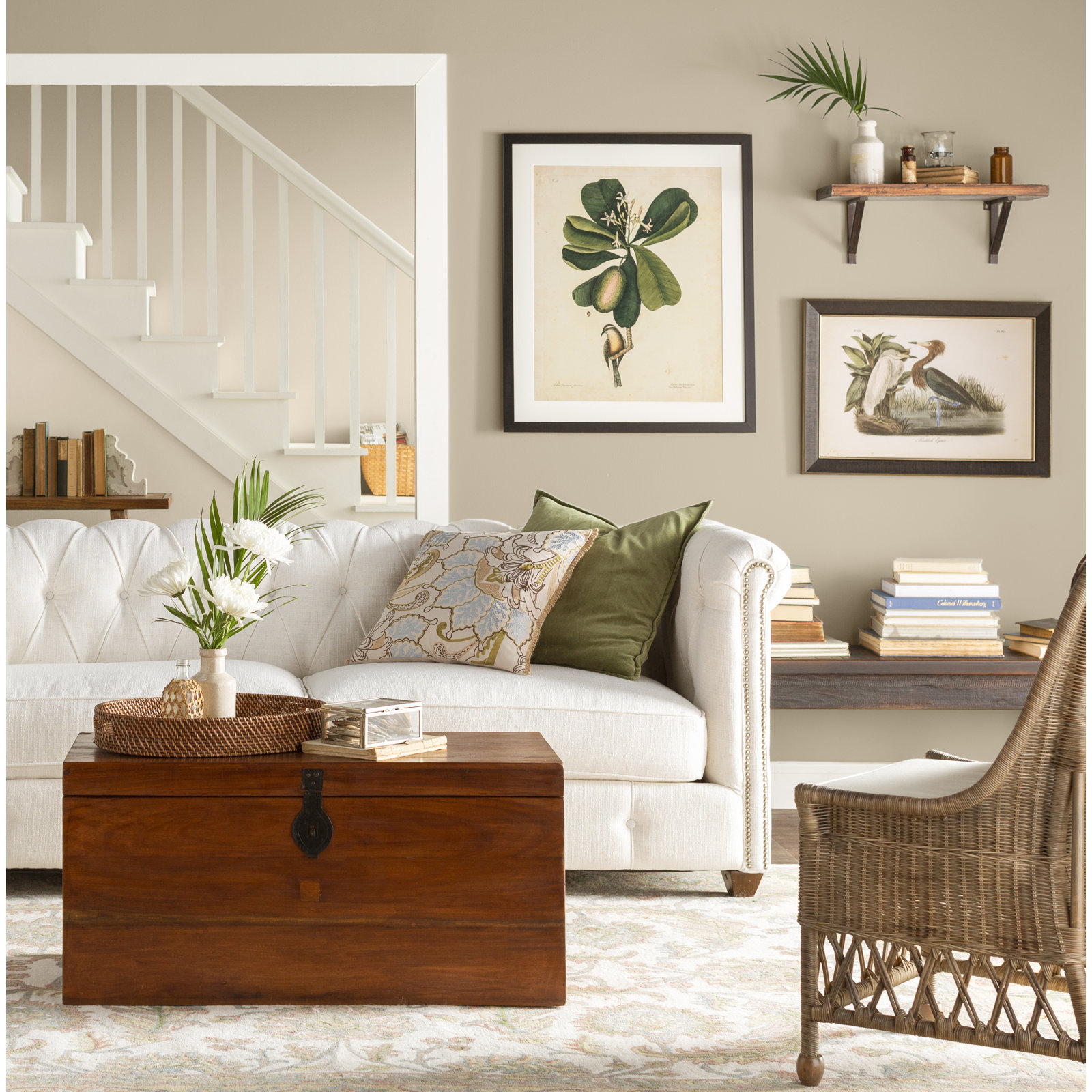 Janessa Side Chair, Gray Wash