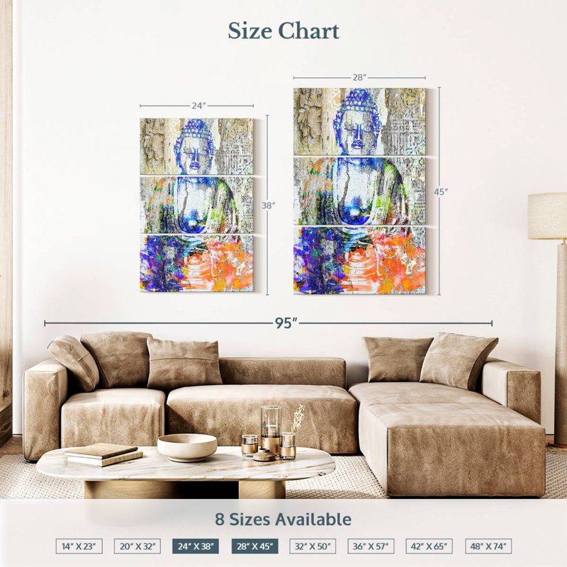 Leisha Buddha I, 38'' H X 24'' W