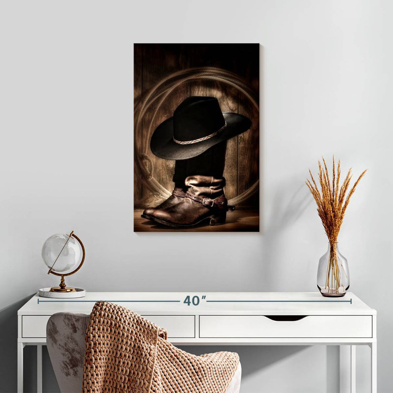 Lelar Western Rodeo Ready, 24" H x 16" W
