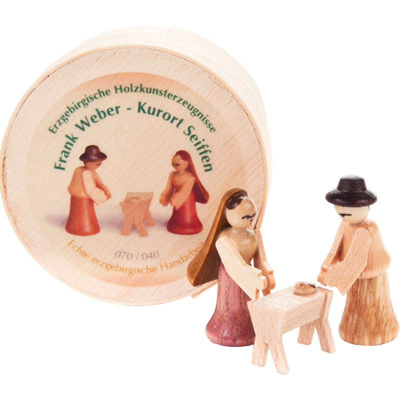 Boîte décorative dregeno crèche