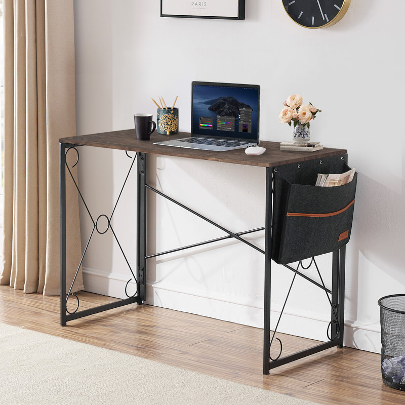 Bureau Keld, Gris chêne / Noir
