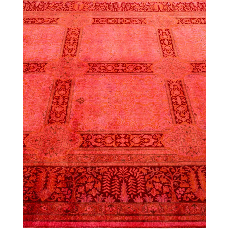 Fine Vibrance One-of-a-Kind 6'2" x 9'2" Hand Knotted Area Rug