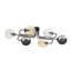 Cadesia Glass Semi Flush Mount-377327186