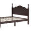 Grand lit plateforme en bois et deux tables de chevet Rorge-1878960551