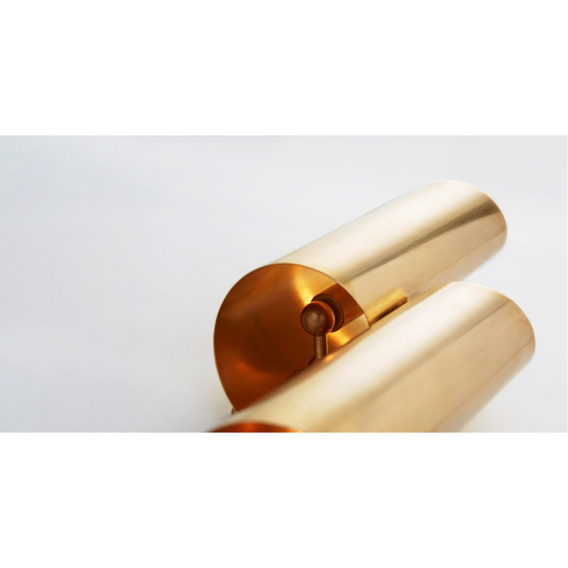 AERIN Iva Medium Wrapped Sconce, Antique Brass