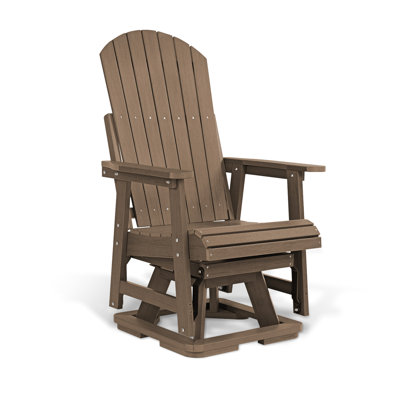 Siège de patio ergonomique pivotant Adirondack