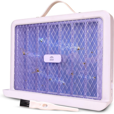 Zapper électrique intelligent Wbm, pièges à lumière UV menés avec filet de sécurité