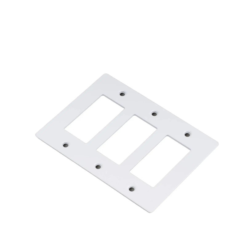 3G Plate / Non-Logo, White