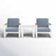 Jayton 2 - Person Patio Conversation Sets with Cushions