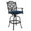 Tabouret de bar avec coussin 22,04 po Thadine-389005775