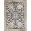 Hand-Knotted High-Quality Black and Beige Area Rug