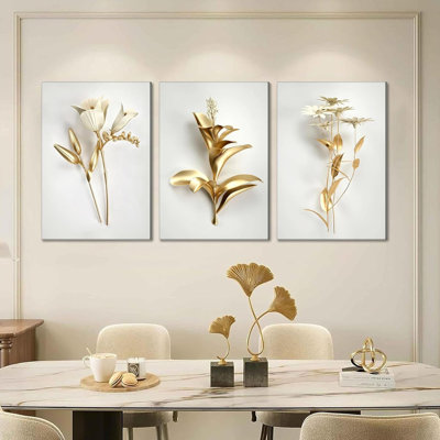 3 Piece Wrapped Canvas Set