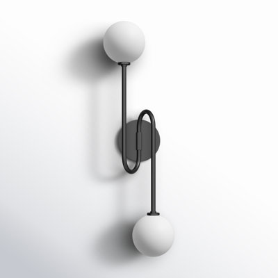 Zelpha 2 Light Dimmable Armed Sconce